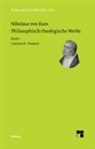 Nikolaus von Kues - Philosophisch-theologische Werke in 4 Bänden., m. 4 Buch