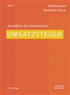 Gabi Meissner, Alexander Neeser - Umsatzsteuer