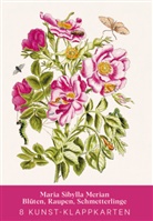 Maria Sibylla Merian - Maria Sibylla Merian - Acht Kunst-Klappkarten