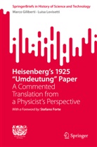 Marco Giliberti, Luisa Lovisetti - Heisenberg's 1925 "Umdeutung" Paper