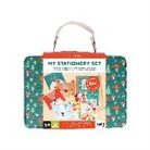 Petit Collage - Festive Pals My Stationery Set