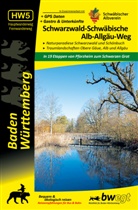 Michael Gallasch - Schwarzwald-Schwäbische Alb-Allgäu-Weg HW5 - Naturparadiese Schwarzwald und Schönbuch, Traumlandschaften Obere Gäue, Alb und Allgäu