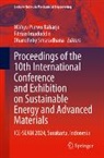 Dharu Feby Smaradhana, Fitrian Imaduddin, Wahyu Purwo Raharjo, Dharu Feby Smaradhana - Proceedings of the 10th International Conference and Exhibition on Sustainable Energy and Advanced Materials