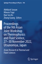 Zhang Guang, Han Seo Ko, Han Seo Ko et al, Abhilash Suryan, Minoru Yaga - Proceedings of the 9th Asian Joint Workshop on Thermophysics and Fluid Science, 27-30 November 2022, Utsunomiya, Japan