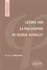 Roselyne Degrémont, Roselyne Dégremont - Leçons sur la philosophie de George Berkeley