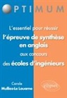 Carole Mulliez-Le Louarne, Carole Mulliez-Le-Louarne - L'essentiel pour réussir l'épreuve de synthèse en anglais aux concours des écoles d'ingénieurs