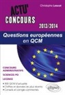 Christophe Lescot - Questions européennes 2013-2014 en QCM