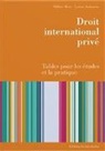 Lorène Anthonioz, Niklaus Meier - Droit international privé
