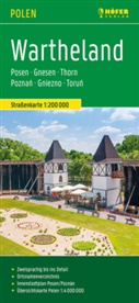 freytag &amp; berndt, freytag &amp; berndt - Wartheland, Straßenkarte 1:200.000, Höfer Verlag