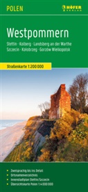 freytag &amp; berndt, freytag &amp; berndt - Westpommern, Straßenkarte 1:200.000, Höfer Verlag