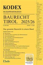 Theresa Gstöttner, Werner Doralt - KODEX Baurecht Tirol 2025/26