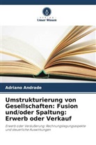 Adriano Andrade - Umstrukturierung von Gesellschaften: Fusion und/oder Spaltung: Erwerb oder Verkauf
