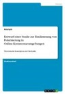 Anonymous - Entwurf einer Studie zur Eindämmung von Polarisierung in Online-Kommentarumgebungen