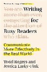 Jessica Lasky-Fink, Todd Rogers - Writing for Busy Readers