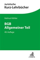 Helmut Köhler, Heinrich Lange - BGB Allgemeiner Teil