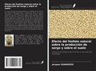 Jacques Sawadogo - Efecto del fosfato natural sobre la producción de sorgo y sobre el suelo