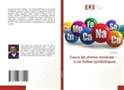 Jalal Isaad - Cours de chimie minérale - 2 en fiches synthétiques
