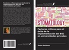 Rasha Mahboub - Factores críticos para el éxito de la implementación del BSC en universidades privadas