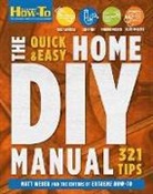 Weber Matt - Quick & Easy Home DIY Manual