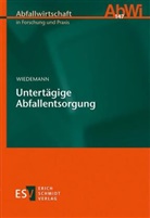 Hartmut Ulf Wiedemann, Hartmut Ulf (Dr.) Wiedemann - Untertägige Abfallentsorgung