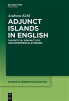 Andreas Kehl - Adjunct Islands in English