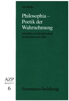 Nils Röller, Michael Hampe, Andreas Hetzel, Eva Schürmann, Eva Schürmann u a, Harald Schwaetzer - Philosophia - Poetik der Wahrnehmung