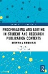 Harwood Nigel - Proofreading and Editing in Student and Research Publication Contexts