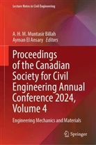 A. H. M. Muntasir Billah, El Ansary, Ayman El Ansary, A H M Muntasir Billah - Proceedings of the Canadian Society for Civil Engineering Annual Conference 2024, Volume 4
