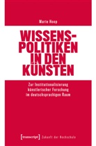 Marie Hoop - Wissenspolitiken in den Künsten