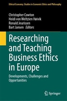 Christopher Cowton, Bart Jansen, Ronald Jeurissen, Ronald Jeurissen et al, Heidi von Weltzien Høivik - Researching and Teaching Business Ethics in Europe