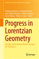 Waldemar Barrera, Jónatan Herrera, Juan Pablo Navarrete, Matías Navarro, Juan Pablo Navarrete et al, Oscar Palmas... - Progress in Lorentzian Geometry