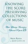 Jane Gottlieb, Mark Roosa - Knowing the Score