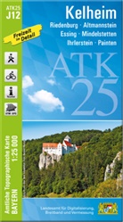 Landesamt für Digitalisierung Breitband un, Breitband und Vermessung Landesamt für Digitalisierung - ATK25-J12 Kelheim (Amtliche Topographische Karte 1:25000)