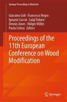 Paola Cetera, Ignazia Cuccui, Ignazia Cuccui et al, Giacomo Goli, Dennis Jones, Holger Militz... - Proceedings of the 11th European Conference on Wood Modification