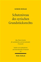 Somer Hidar - Schutzniveau des syrischen Grundstücksrechts