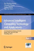 De-Shuang Huang, Yijie Pan, Chuanlei Zhang, Qinhu Zhang, Qinhu Zhang et al - Advanced Intelligent Computing Technology and Applications
