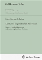 Pedro Henrique D. Batista, Pedro Henrique d Batista, Pedro Henrique d. Batista - Das Recht an genetischen Ressourcen (GWR 201)