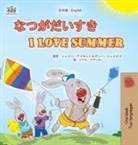 Shelley Admont, Kidkiddos Books, Danny Shmuilov - I Love Summer (Japanese English Bilingual Children's Book)