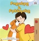 Kidkiddos Books, Inna Nusinsky - Boxer and Brandon (Armenian Book for Kids)