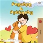 Kidkiddos Books, Inna Nusinsky - Boxer and Brandon (Armenian Book for Kids)