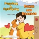 Kidkiddos Books, Inna Nusinsky - Boxer and Brandon (Armenian English Bilingual Children's Book)