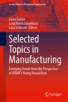 Livan Fratini, Luigi Maria Galantucci, Luigi Maria Galantucci, Luca Settineri - Selected Topics in Manufacturing