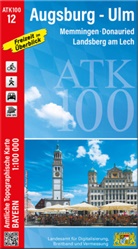 Landesamt für Digitalisierung Breitband un, Breitband und Vermessung Landesamt für Digitalisierung - ATK100-12 Augsburg-Ulm (Amtliche Topographische Karte 1:100000)