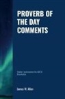 James Allen - Proverbs of the Day Comments