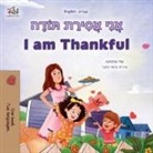 Shelley Admont, Kidkiddos Books - I am Thankful (Hebrew English Bilingual Children's Book)
