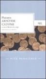 Plutarco, Barbara Scardigli - Vite parallele. Aristide-Catone. Testo greco a fronte