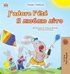 Shelley Admont, Kidkiddos Books, Danny Shmuilov - J'adore l'été (Livre pour enfants bilingue français-ukrainien)
