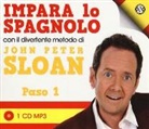 John Peter Sloan - Impara lo spagnolo con il divertente metodo. Paso 1. Audiolibro. CD Audio