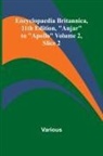 Various - Encyclopaedia Britannica, 11Th Edition, "Anjar" To "Apollo" Volume 2, Slice 2