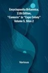Various - Encyclopaedia Britannica, 11Th Edition, "Camorra" To "Cape Colony" Volume 5, Slice 2